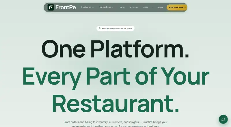 FrontPe screenshot