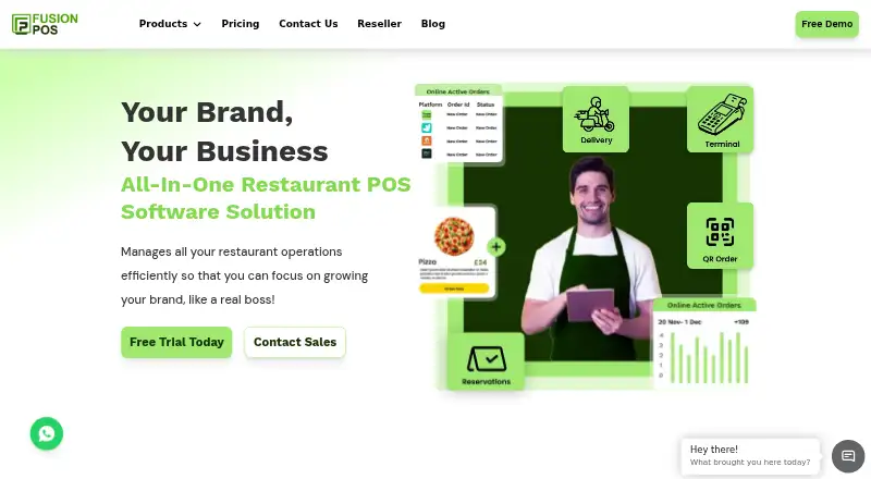 FusionPOS screenshot