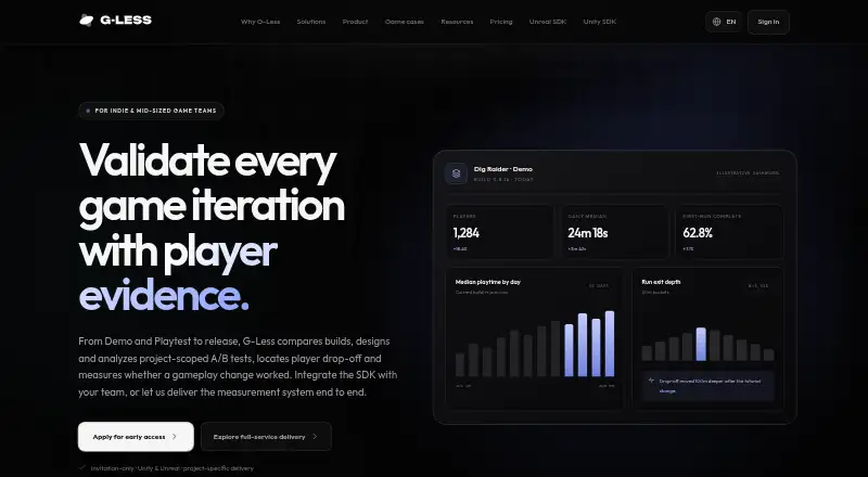 G-Less screenshot