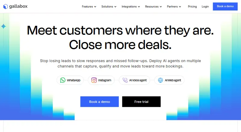Gallabox screenshot