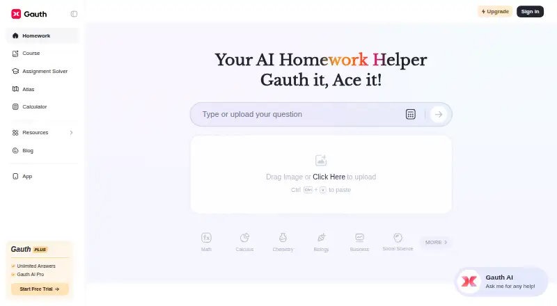 Gauth screenshot