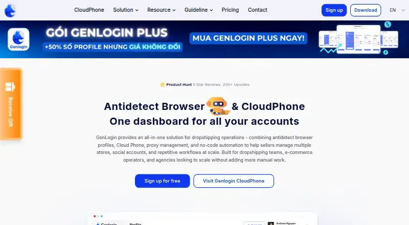 GenLogin screenshot