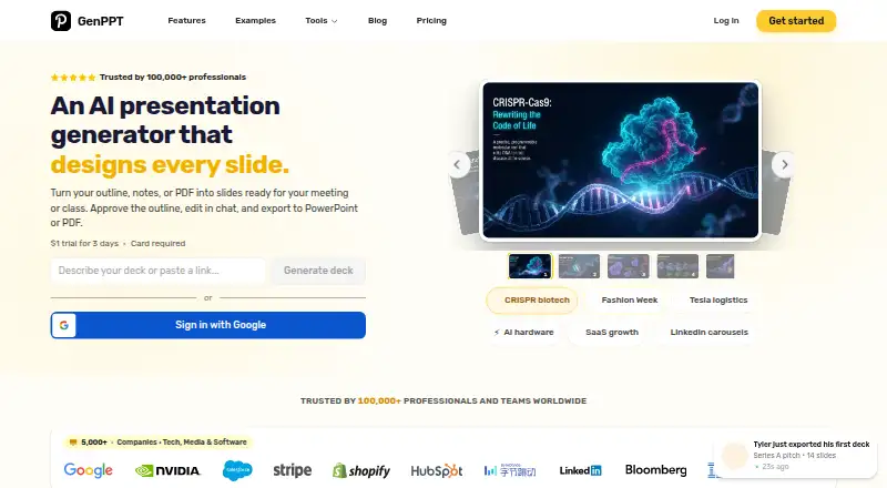 GenPPT screenshot