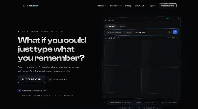ClipRadar screenshot