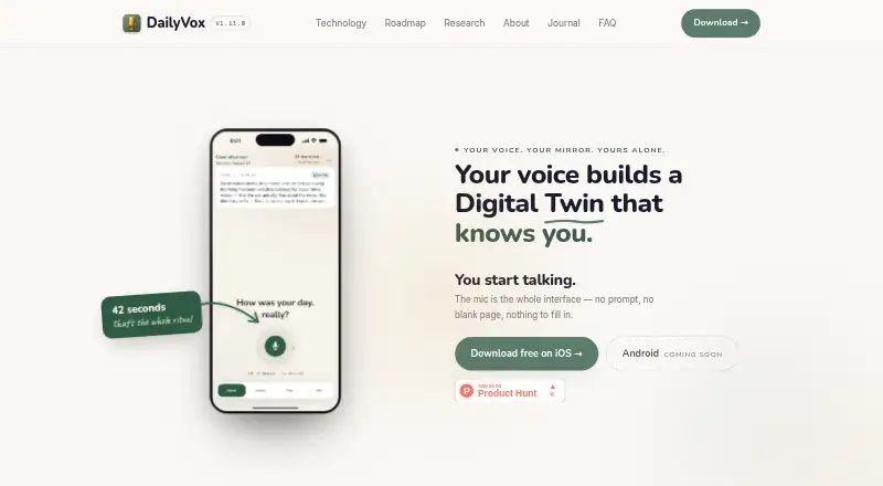 DailyVox screenshot