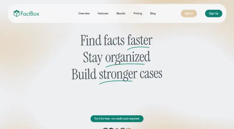 FactBox screenshot