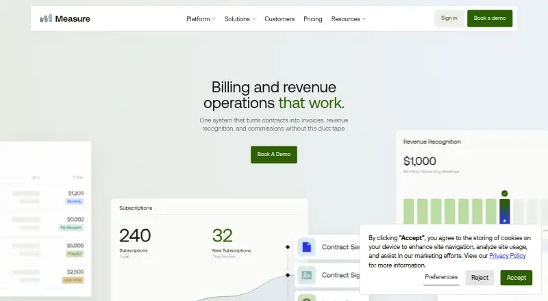 Measure screenshot