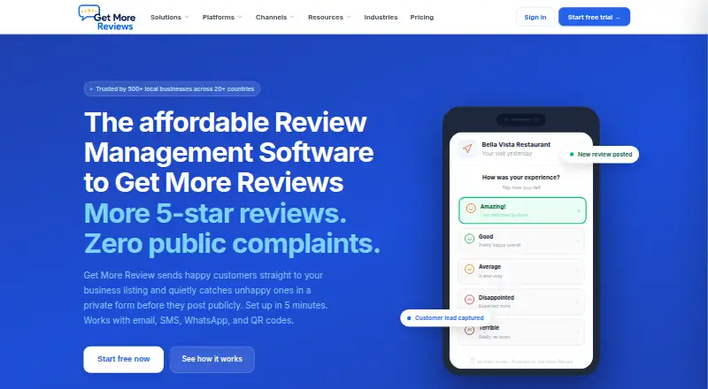 Get More Review screenshot