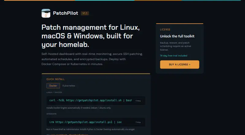 PatchPilot screenshot