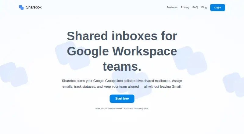 Sharebox screenshot
