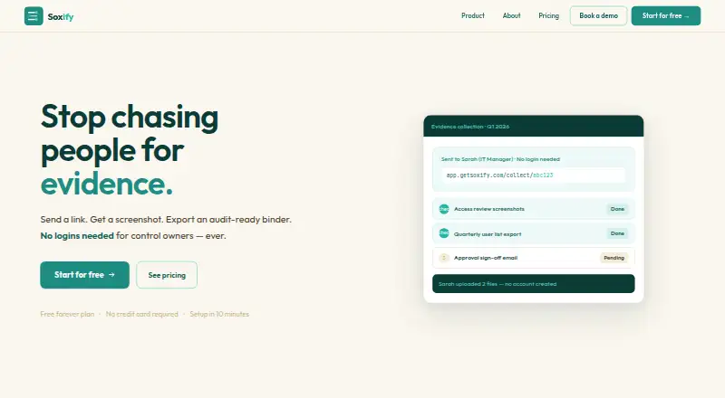 Soxify screenshot