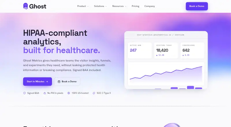 Ghost Metrics screenshot