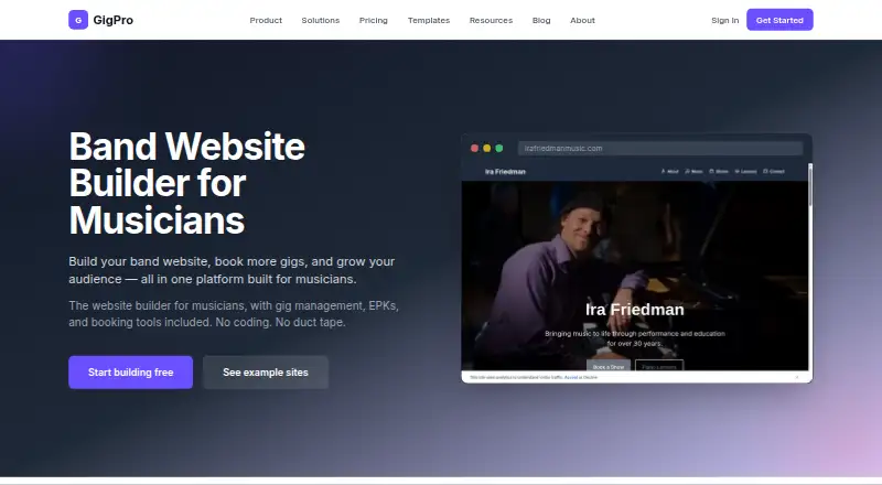 GigPro screenshot