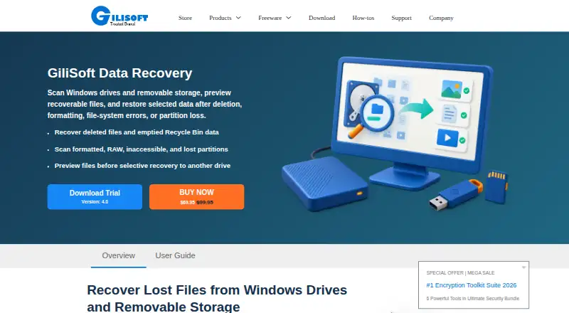GiliSoft Data Recovery screenshot