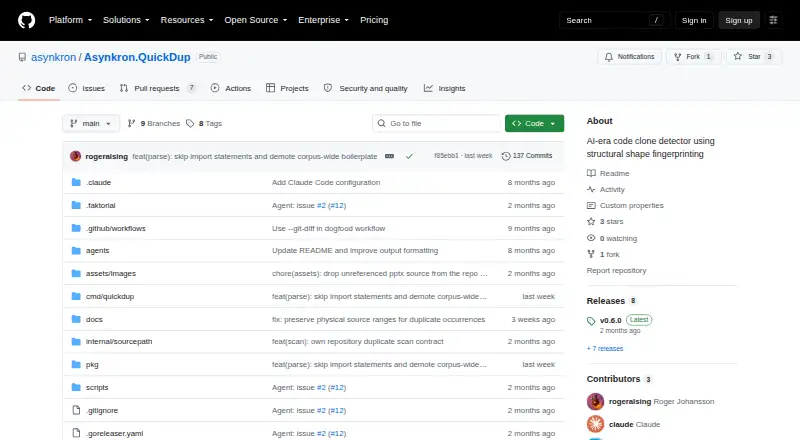 QuickDup screenshot