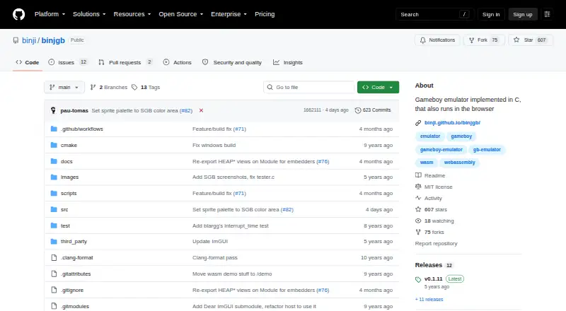 binjgb screenshot