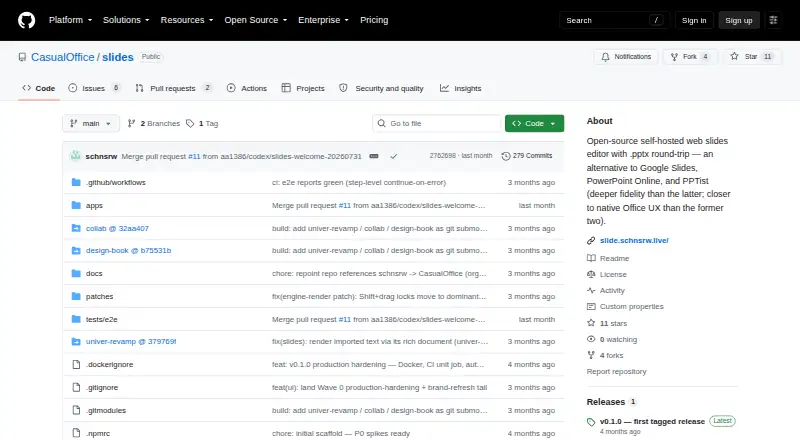 Casual Slides screenshot