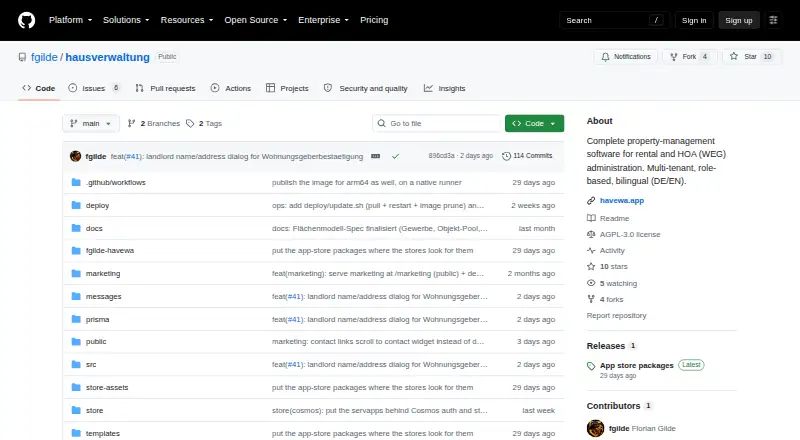 HaVeWa screenshot