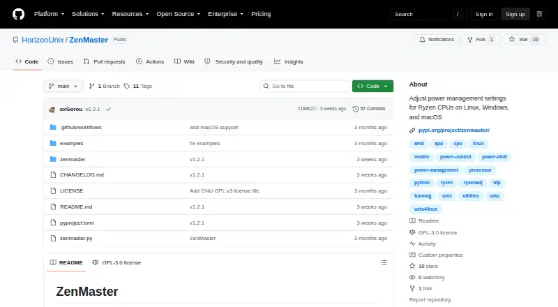 ZenMaster screenshot