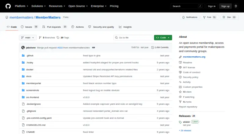 MemberMatters screenshot