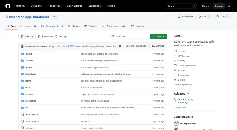 Moonslide screenshot