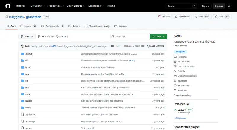Gemstash screenshot