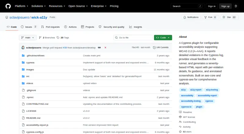 wick-a11y screenshot