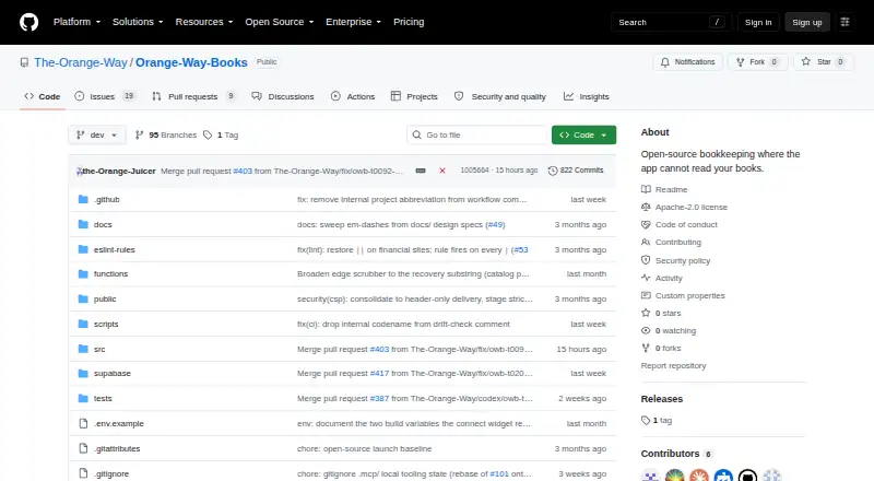 Orange Way Books screenshot