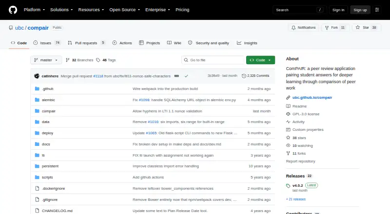 ComPAIR screenshot