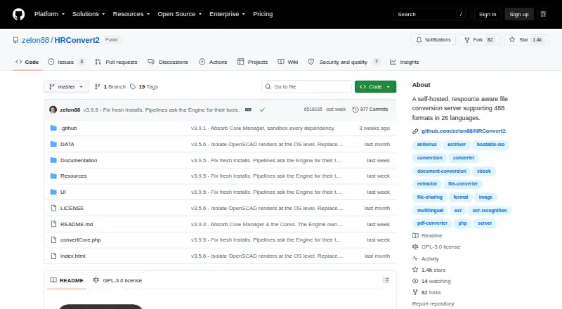 HRConvert2 screenshot