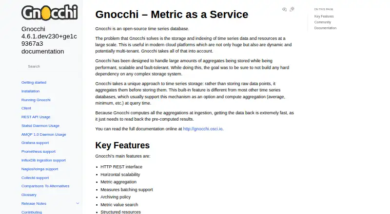 Gnocchi screenshot