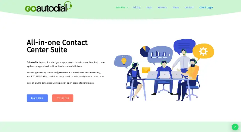 GOautodial screenshot