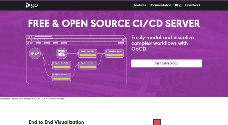 GoCD screenshot