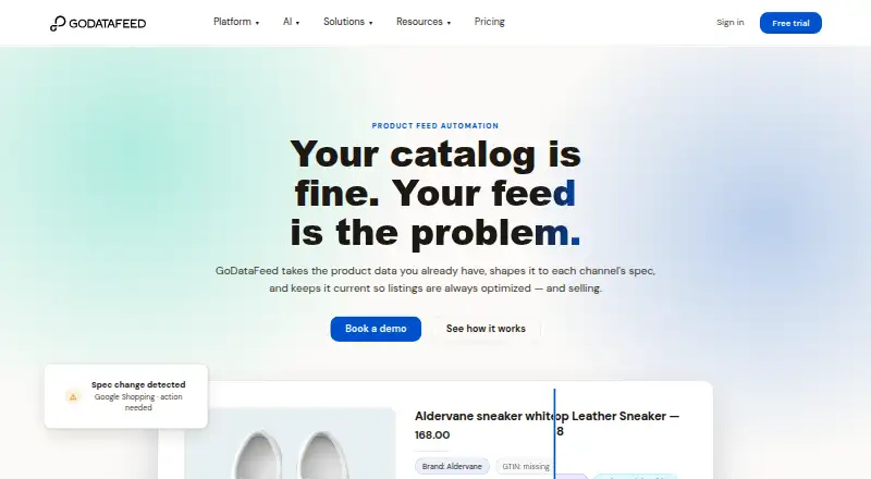 GoDataFeed screenshot