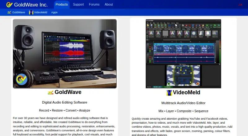GoldWave screenshot