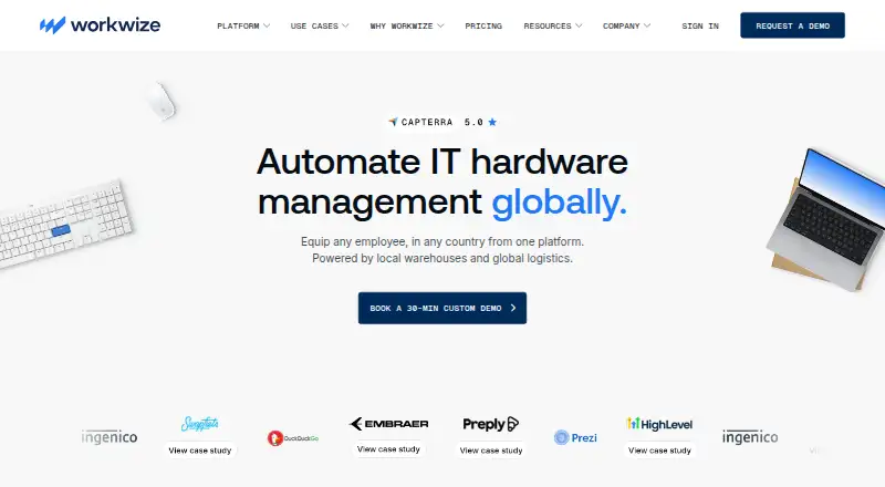 Workwize screenshot