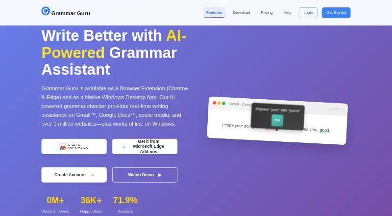Grammar Guru screenshot