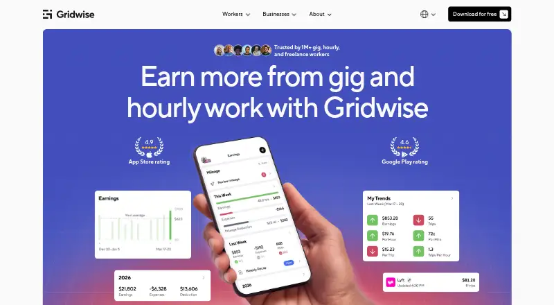 Gridwise screenshot