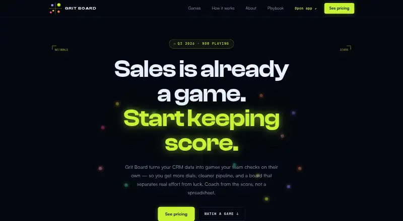 Grit Board screenshot