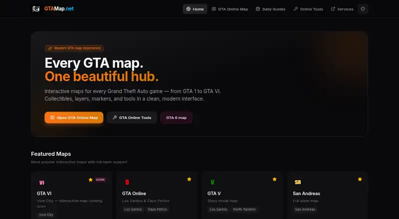 GTAMap.net screenshot