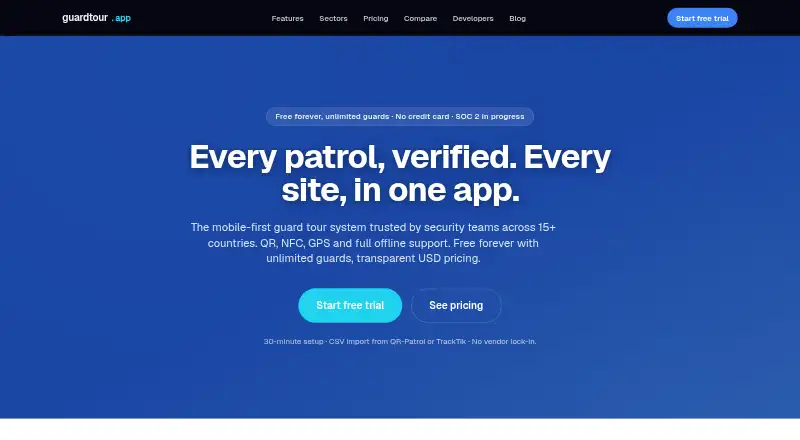 guardtour.app screenshot
