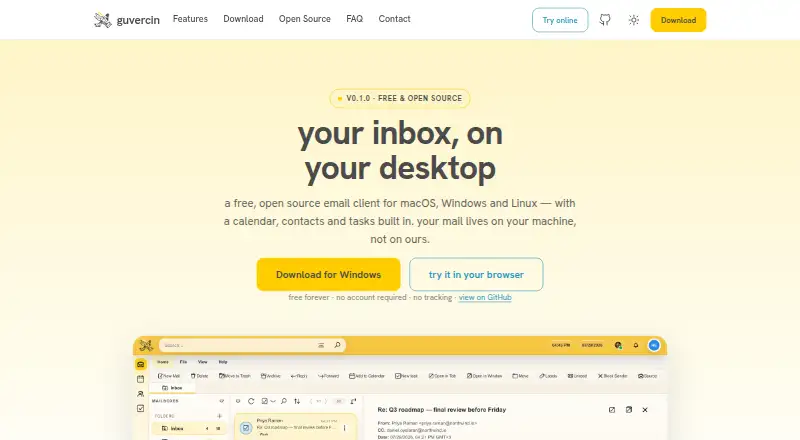 Guvercin screenshot