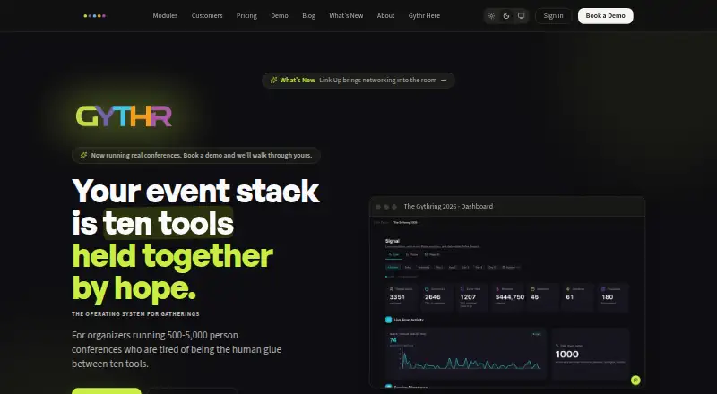 Gythr screenshot