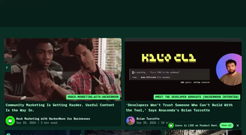 HackerNoon screenshot