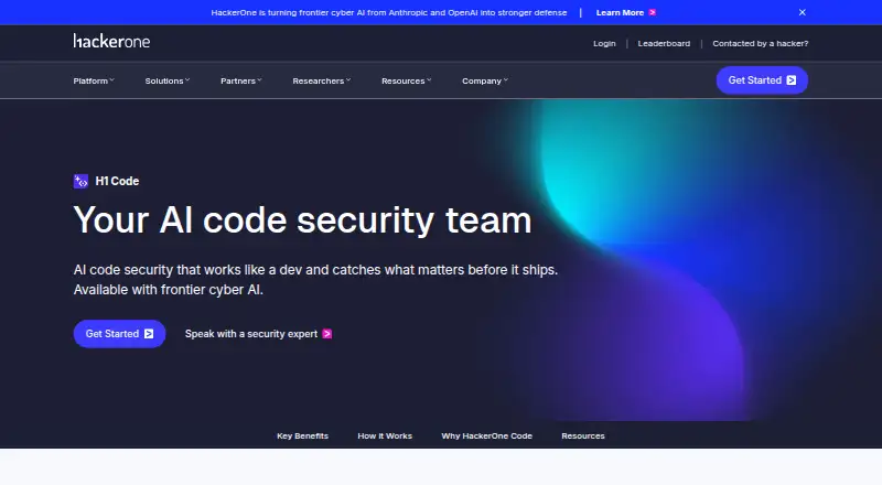 HackerOne Code screenshot