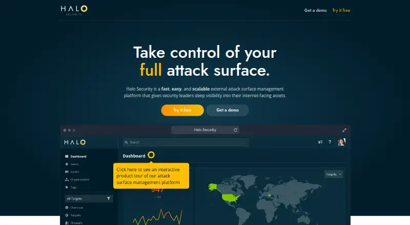 Halo Security screenshot