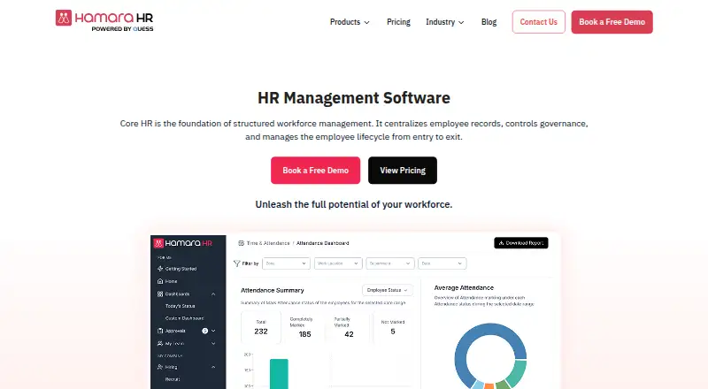 Hamara HR screenshot