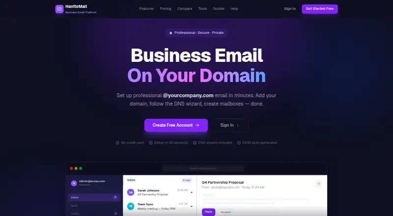 HavitoMail screenshot