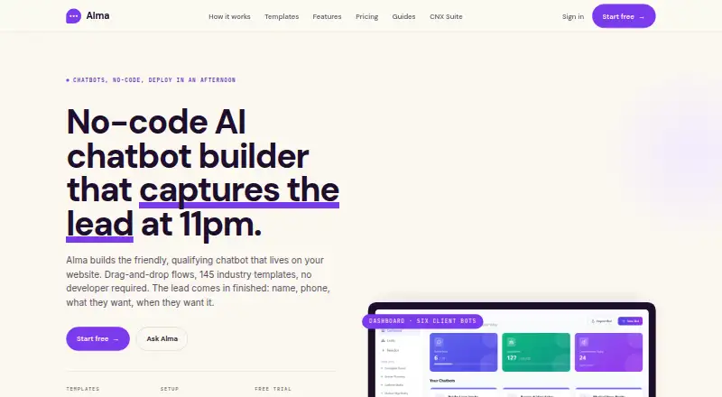 Alma screenshot