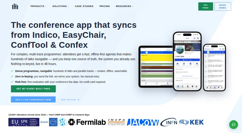 HEPCon screenshot